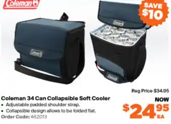 RSEA Safety Coleman 34 Can Collapsible Soft Cooler offer