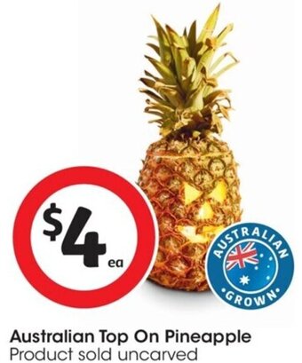 Coles Australian Top On Pineapple offer