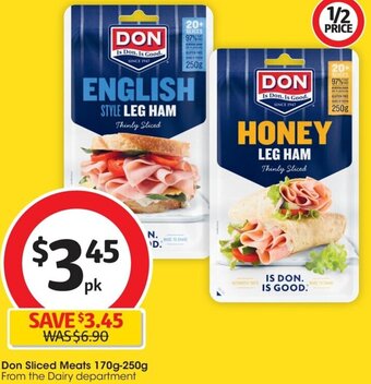 Coles Don Sliced Meats 170g-250g offer