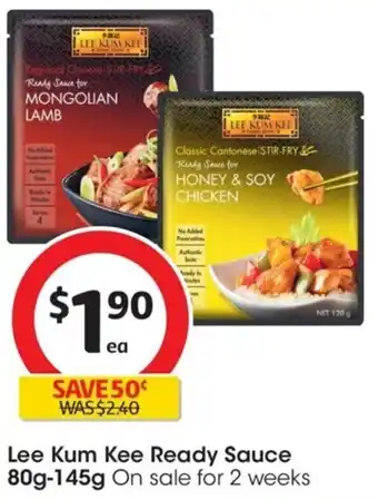 Coles Lee Kum Kee Ready Sauce offer