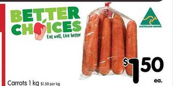 Spar Carrots offer