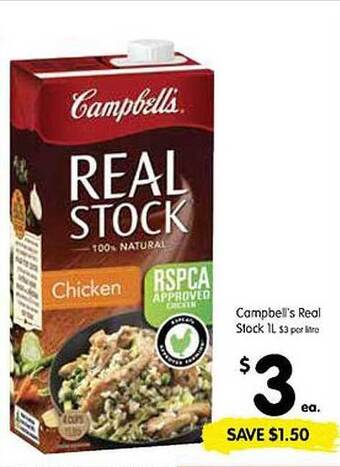 Campbell's real stock
