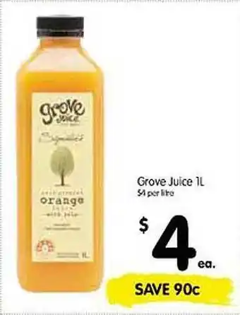 Spar Grove juice offer