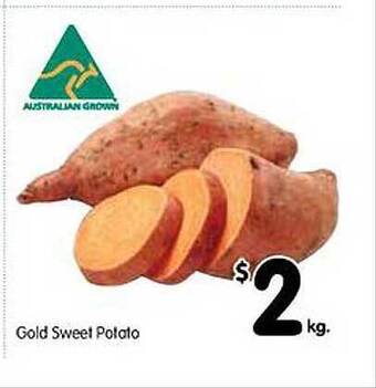 Gold sweet potato