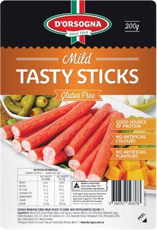 Woolworths D’orsogna tasty sticks 200g – from the fridge offer