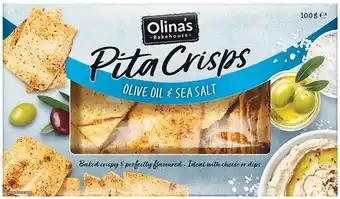 Woolworths Olina’s pita crisps 100g offer