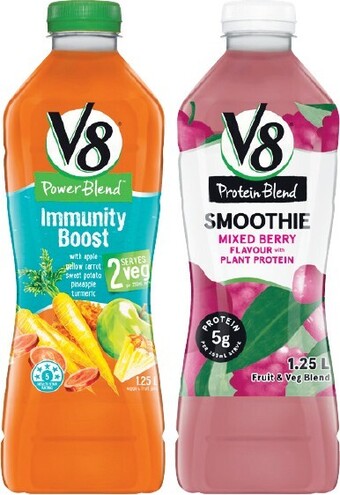 V8 powerblend or smoothies 1.2 litre