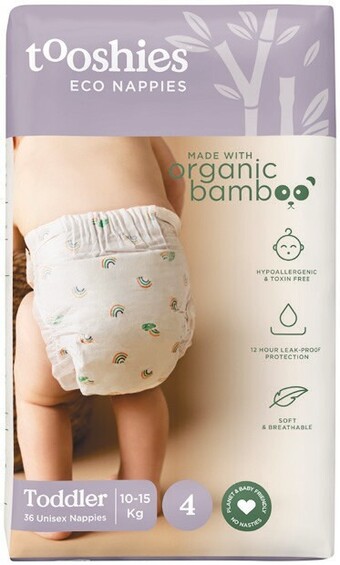 Woolworths Tooshies nappies pk 30-44 offer