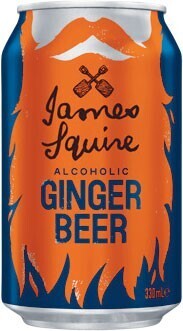Woolworths James squire ginger beer cans 6x330ml offer