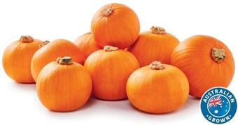 Coles Australian mini jack pumpkin offer