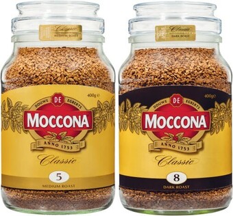 Coles Moccona freeze dried instant coffee 400g offer
