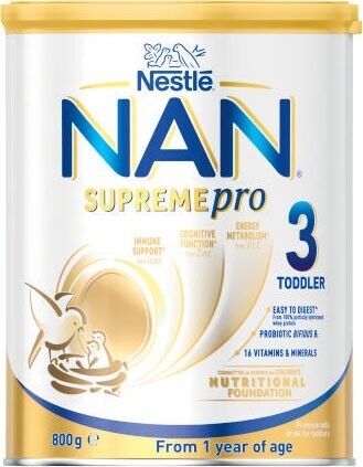 Coles Nestlé nan supremepro formula stage 3 or 4 800g offer