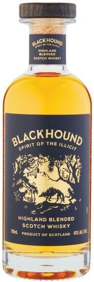 Coles Blackhound blended malt scotch whisky offer