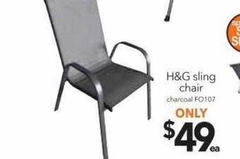 Cheap as Chips H&g sling chair offer