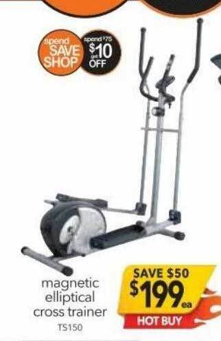 Cheap as Chips Magnetic elliptical cross trainer offer