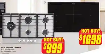 The Good Guys 90 cm induction cooktop offer