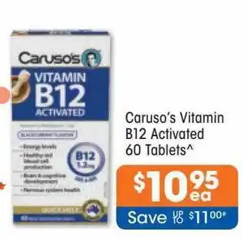 Good Price Pharmacy Caruso's vitamin b12 activated offer