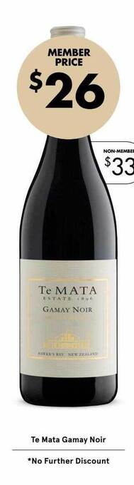 Te mata gamay noir