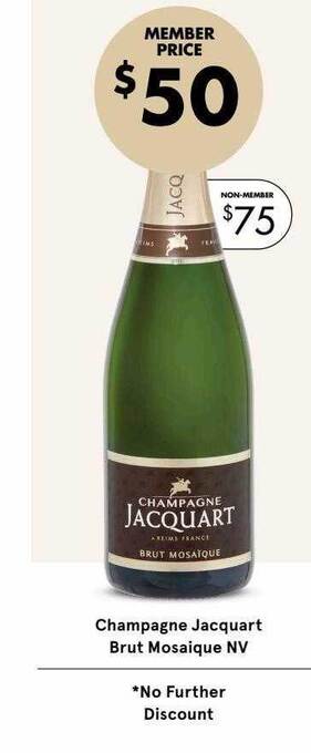 Vintage Cellars Champagne jacquart brut mosaique nv offer