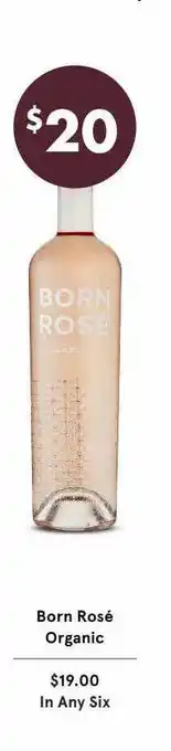 Born rosé organic
