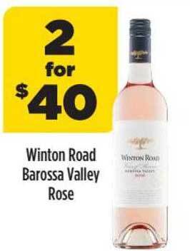 Liquorland Winton road barossa valley rose offer