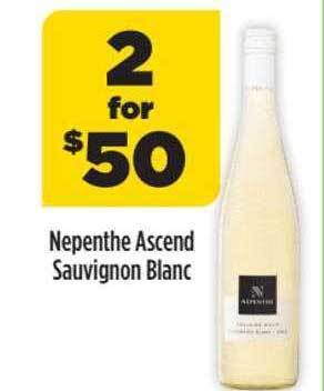 Liquorland Nepenthe ascend sauvignon blanc offer