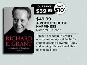 A pocketful of happiness richard e. grant