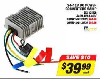 Autobarn 24-12v dc power converters 5amp offer