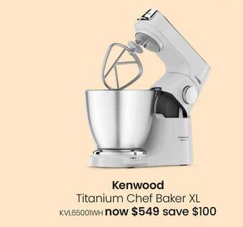 Myer Kenwood titanium chef baker xl offer