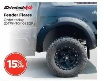 Repco Drivetech 4x4 fender flares offer
