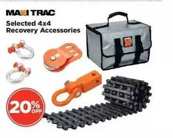 Repco Maxi tarck selected 4x4 recovery accessories offer