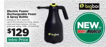Repco Electric foamr rechargeable foam & spray bottle bigbol offer