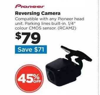 Repco Pioneer reversing camera offer