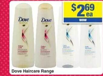 My Chemist Dove haircare range offer