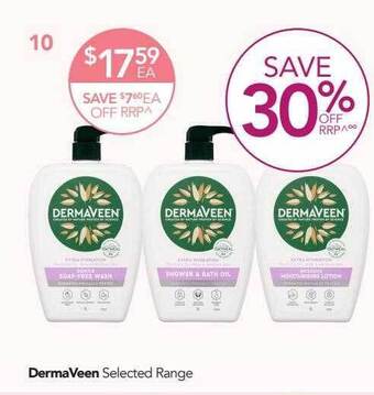 Terry White Dermaveen selected range offer