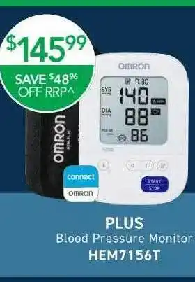 Plus blood pressure monitor hem756t