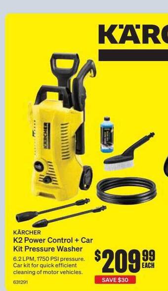 SuperCheap Auto Kärcher k2 power control + car kit pressure washer offer