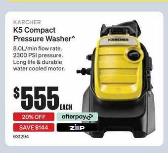 SuperCheap Auto Karcher k5 compact pressure washer offer