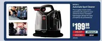SuperCheap Auto Bissell automate spot cleaner offer