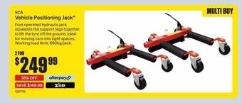 SuperCheap Auto Sca vehicle positioning jack offer