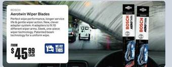 SuperCheap Auto Bosch aerotwin wiper blades offer