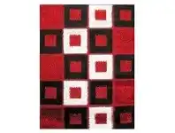 LivingStyles Lanice Luxury Shaggy Rug, 200x290cm, Red offer