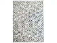 LivingStyles Edna Handwoven Textured Wool Rug, 190x290cm offer