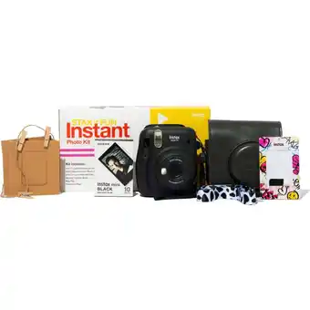 JB Hi-Fi Fujifilm mini 11 instant photo kit (charcoal grey) offer