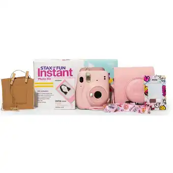 JB Hi-Fi Fujifilm mini 11 instant photo kit (blush pink) offer