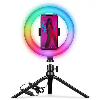 JB Hi-Fi Celly rgb 8" ring light offer