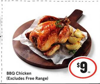 IGA Bbq chicken offer