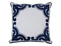 LivingStyles Bronte Velvet & Cotton Scatter Cushion Cover, Navy offer