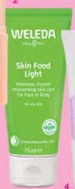 Priceline Weleda Skin Food Light 75ml offer