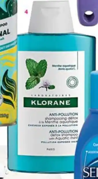 Priceline Klorane Detox Shampoo with Aquatic Mint 200ml offer